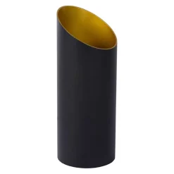 Straluma Design tafellamp uplighter mat zwart met goud> Uplighters|Woonkamerlampen