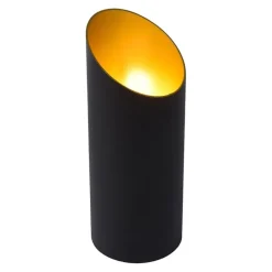 Straluma Design tafellamp uplighter mat zwart met goud></noscript> Uplighters|Woonkamerlampen