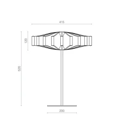 Straluma Design tafellamp Wheel inclusief dimbaar LED></noscript> Tafellampen|LED Tafellampen