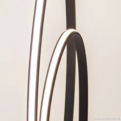 Straluma Design vloerlamp dimbaar LED zwart></noscript> Vloerlampen|Woonkamerlampen