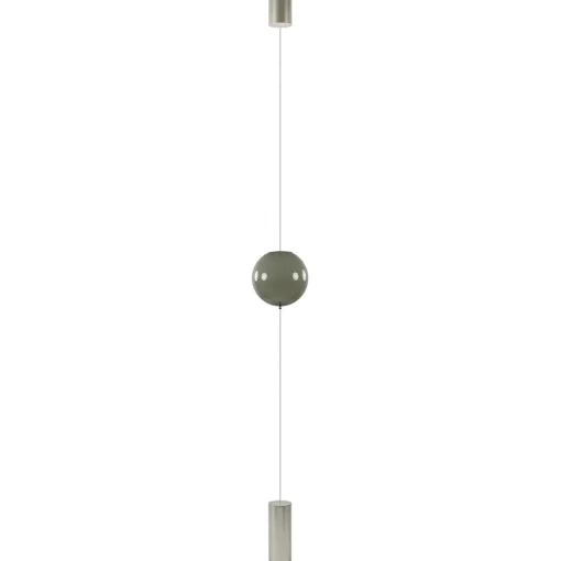 Straluma Design vloerlamp smoke steel met transparant smoke glas> Vloerlampen|LED Vloerlampen