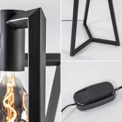 Straluma Design vloerlamp Taranto zwart metaal dimbaar></noscript> Vloerlampen|Design Verlichting