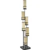 Straluma Design vloerlamp zwart met webbing kappen> Vloerlampen|Botanische Verlichting