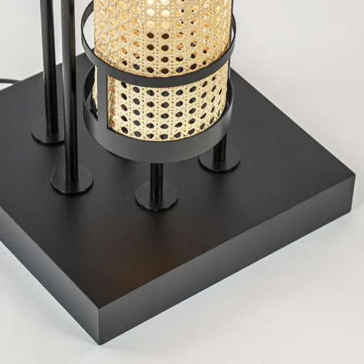 Straluma Design vloerlamp zwart met webbing kappen> Vloerlampen|Botanische Verlichting