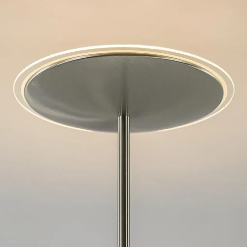 Straluma Dimbare LED uplighter vloerlamp nikkel> Vloerlampen|Uplighters