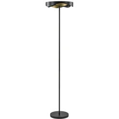 Straluma Dimbare LED vloerlamp zwart met goud> Vloerlampen|LED Vloerlampen