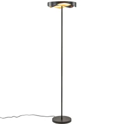 Straluma Dimbare LED vloerlamp zwart met goud> Vloerlampen|LED Vloerlampen