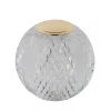 Straluma Dimbare tafellamp transparant/goud oplaadbaar> Tafellampen|Tienerkamerlampen