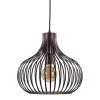 Straluma Draadhanglamp landelijk brons-bruin 38cm> Draadlampen|Pendel Lampen