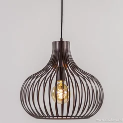 Straluma Draadhanglamp landelijk brons-bruin 38cm> Draadlampen|Pendel Lampen