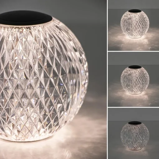 Straluma Draadloze LED tafellamp diamant oplaadbaar> Tafellampen|Touch Lampen