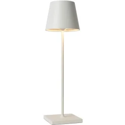 Straluma Draadloze tafellamp wit met dimbaar LED> Buitenlampen|Woonkamerlampen