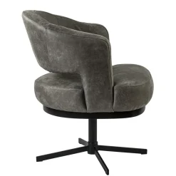 Straluma Draaibare armstoel bull-leder met return-system></noscript> Fauteuils