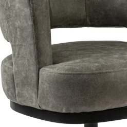 Straluma Draaibare armstoel bull-leder met return-system></noscript> Fauteuils