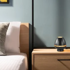 Straluma Elegante tafellamp mat zwart met goud accent></noscript> Tafellampen|Retro Verlichting