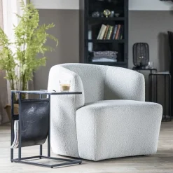 Straluma Fauteuil Charlotte - beige></noscript> Fauteuils