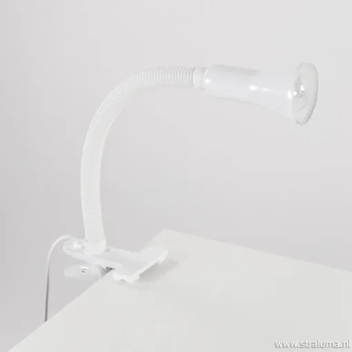 Straluma Functionele klemlamp wit verstelbaar> Klemlampen|Leeslampen