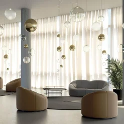 Straluma Glazen hanglamp Random Solo frosted wit 28 cm><noscript><img width=