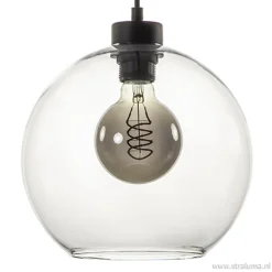 Straluma Glazen 3-lichts hanglamp eettafel clear></noscript> Eettafellampen|Pendel Lampen
