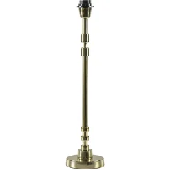 Straluma Gouden lampvoet Kaliro Light and Living excl kap> Tafellampen|Lampenvoeten