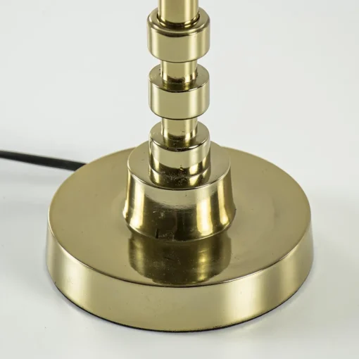 Straluma Gouden lampvoet Kaliro Light and Living excl kap> Tafellampen|Lampenvoeten