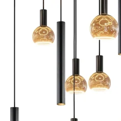 Straluma Grote design hanglamp / videlamp zwart Ø100 cm> Hanglampen|Videverlichting