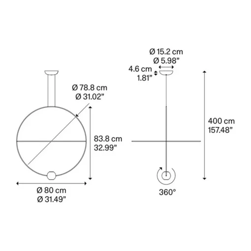 Straluma Grote design hanglamp ring met LED spot> Hanglampen|Eettafellampen