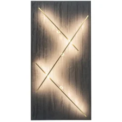 Straluma Grote design wandlamp met gouden kapjes></noscript> Plafondlampen|Wandlampen