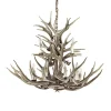 Straluma Grote 12-lichts kroonluchter met geweien> Eettafellampen|Videverlichting