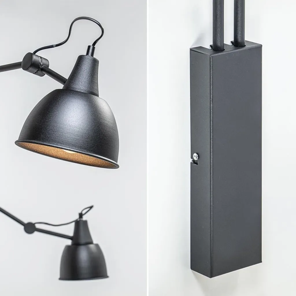 Straluma Grote 2-lichts wandlamp met verstelbare armen> Eetkamerverlichting|Wandlampen