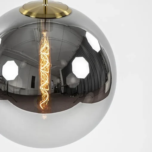 Straluma Grote luxe hanglamp brons + smoke glas Medina> Light and Living|Design Verlichting