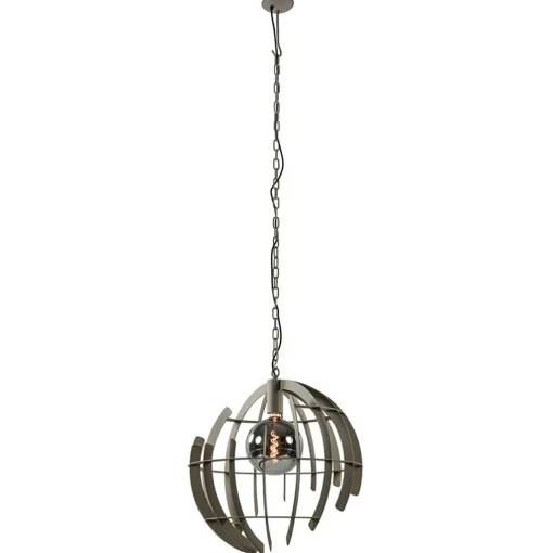 Straluma Grote metalen hanglamp Terra quartz 60 cm> Hanglampen|Videverlichting