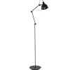 Straluma Grote vloerlamp retro mat zwart verstelbaar> Kantoorverlichting|Vloerlampen