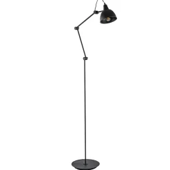 Straluma Grote vloerlamp retro mat zwart verstelbaar> Kantoorverlichting|Vloerlampen