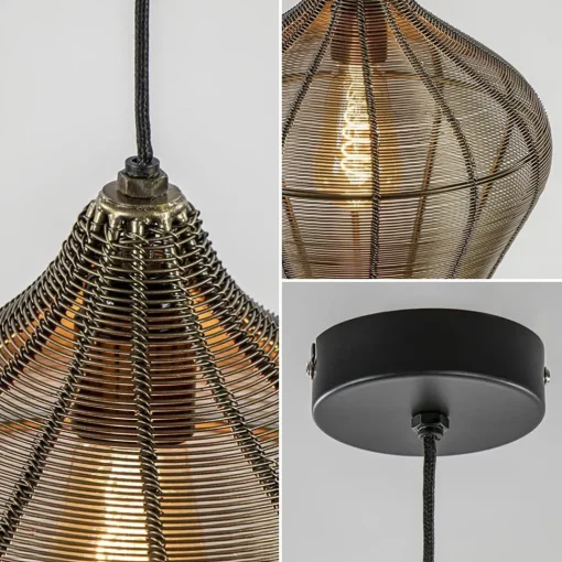 Straluma Hanglamp Alvaro 27cm antiek brons> Eettafellampen|Light and Living