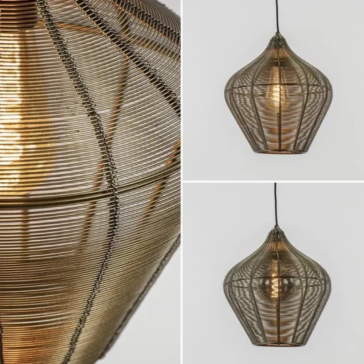 Straluma Hanglamp Alvaro 27cm antiek brons> Eettafellampen|Light and Living