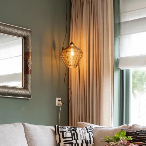 Straluma Hanglamp Alvaro 27cm antiek brons> Eettafellampen|Light and Living