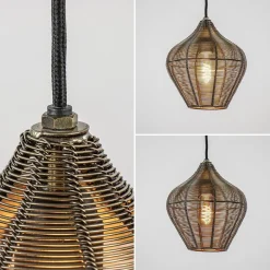 Straluma Hanglamp Alvaro 20cm antiek brons><noscript><img width=