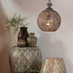 Straluma Hanglamp Ananya antiek brons></noscript> Light and Living|Woonkamerlampen