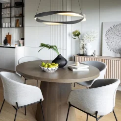 Straluma Hanglamp Ascoli 85 ring zwart/matgoud></noscript> Hanglampen|Eettafellampen