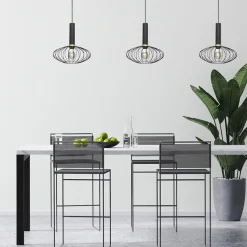 Straluma Hanglamp Aureole ovaal zwart></noscript> Hanglampen|Draadlampen