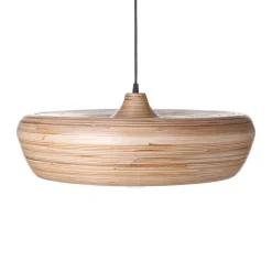 Straluma Hanglamp Bamboo Ufo 60cm> Keukenverlichting|Eetkamerverlichting