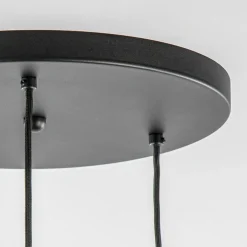 Straluma Hanglamp Bellini 3L zwart+gradient gold></noscript> Eettafellampen|Eetkamerverlichting