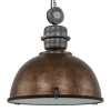 Straluma Hanglamp Bikkel 52cm brons/staal> Eettafellampen|Woonkamerlampen