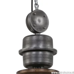 Straluma Hanglamp Bikkel 52cm brons/staal></noscript> Eettafellampen|Woonkamerlampen