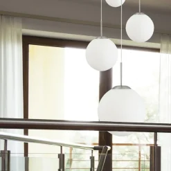 Straluma Hanglamp bol Bollique 5x glas wit></noscript> Videverlichting|Halverlichting