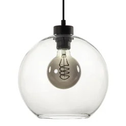 Straluma Hanglamp bol helder glas 25cm> Nachtkastlampen|Pendel Lampen