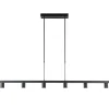 Straluma Hanglamp Bounce 6L 160cm zwart> Eettafellampen|Keukenverlichting