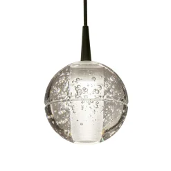 Straluma Hanglamp Bubbles 1L zwart/helder dtw> Hanglampen|LED Hanglampen