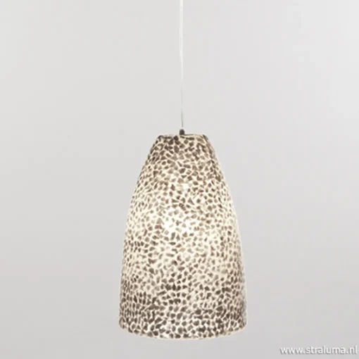Straluma Hanglamp capiz schelpen wit> Schelpenlampen|Woonkamerlampen